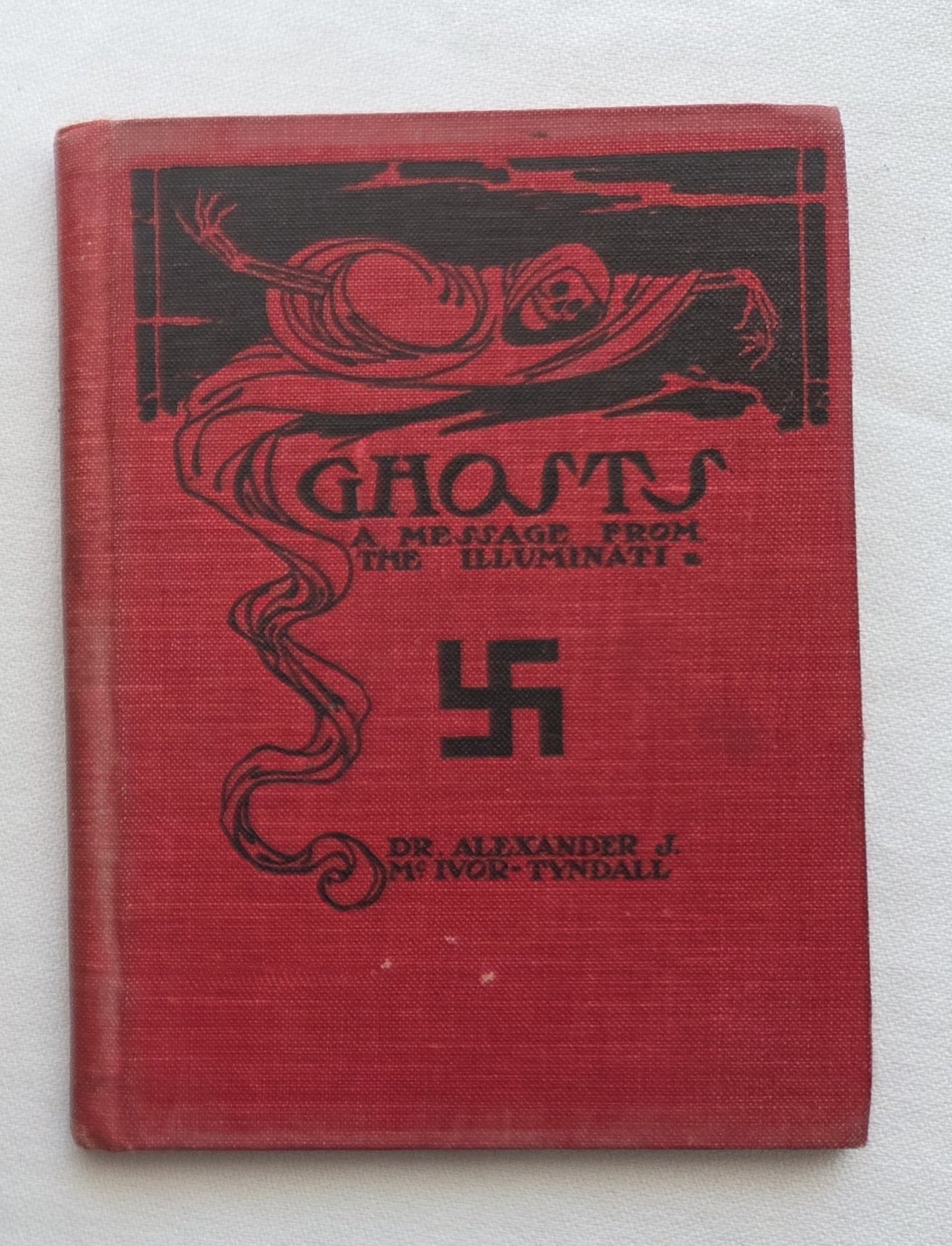 RARE 1906 Edition Antiquarian Book Ghosts A Message From The Illuminati ...