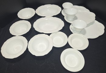 Indiana Glass Snack Sets - Milk Glass Colony Harvest Grape Pattern