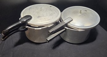 2 VTG Pressure Cookers Pots