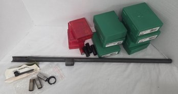 Remington 11-87 Spare Shotgun Barrel & Empty Shell Cases Boxes
