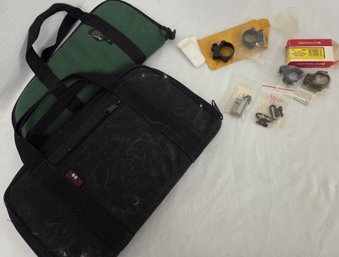 2 Canvas Handgun Cases & Parts Accessories