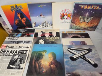15 Vinyl Records Record Albums Police Sting Tull Blondie Fleetwood Yes Queen Moody Nicks