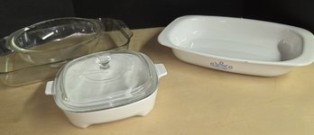 Corning Pyrex Blue Cornflower Baking Pan, Other Casserole & Glass Baking