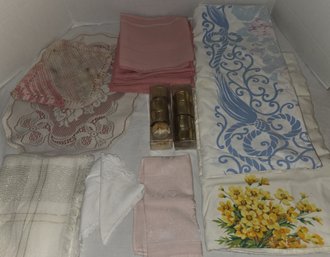 Table Linens Napkin Rings Cloth Napkins Tablecloths