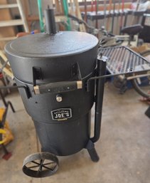 Oklahoma Joe's Bronco Drum Smoker W/  Extras- Used Gently