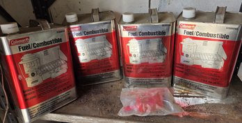4 Cans Coleman Cooking Stove Fuel