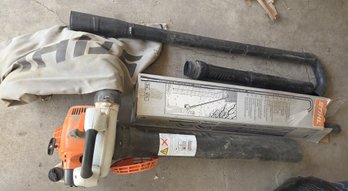 Stihl Gas Powered SH 86 Vacuum Shredder W/ Gutter Attachment