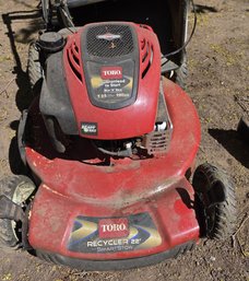 Toro Self-propelled Rear Bagger Lawn Mower - Work Horse -
