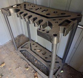 Storage Organizational Rack For Lawn Garden Tools