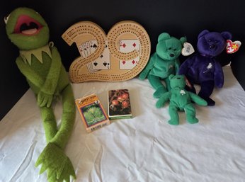 VTG Kermit The Frog, Beanie Babies