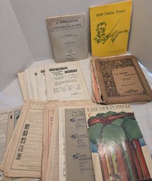 Sheet Music & Books - Primarily Violin Fiddle