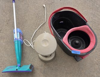 Household Cleaning & Appliance/ Gadgets- Humidifier, Wet Broom Mop Bucket Shower Bath Seat