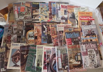 Nutshell News Miniature Collecting Magazines Vintage - Primarily 1980s Miniature Crafting  Ephemera