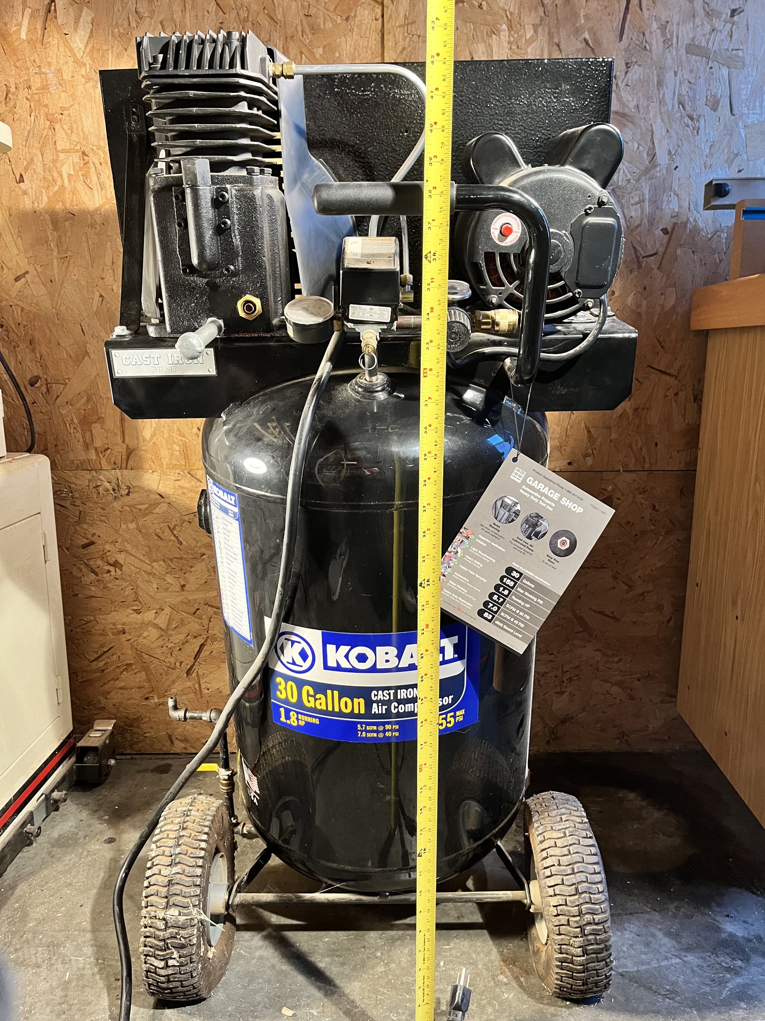 Kobalt 30 Gallon Air Compressornull