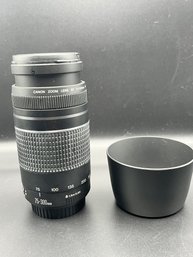 Canon EF 75-300mm 1:4-5.6 II 58mm Zoom Lens