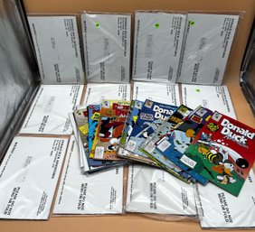 Large Lot Of Disneys Donald Duck Adventures Comic Books