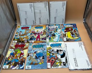 Lot Of Disneys Goofy Adventures Comic Books