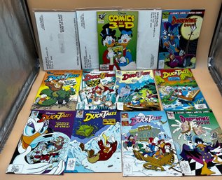 Lot Of Disneys Ducktales And Darkwing Duck Comic Books