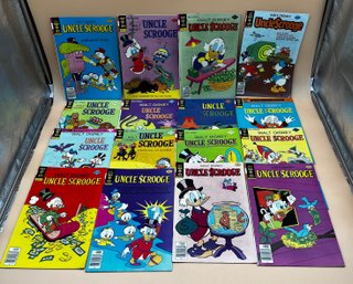 Lot Of Vintage Disneys Uncle Scrooge Comic Books