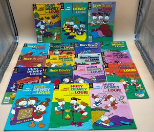 Lot Of Vintage Disneys Huey, Dewey And Louie Junior Woodchucks Comic Books