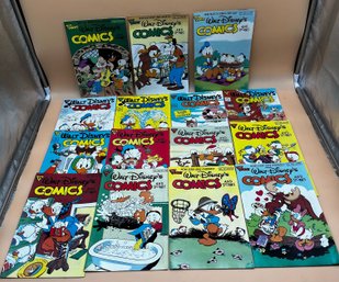 Lot Of Walt Disneys Comics And Stories Comic Books