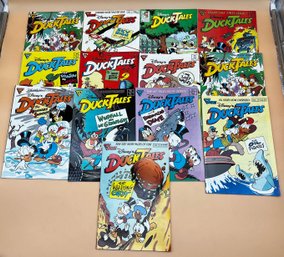 Lot Of Walt Disneys Duck Tales Comic Books