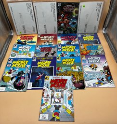 Lot Of Walt Disneys Mickey Mouse Comic Books