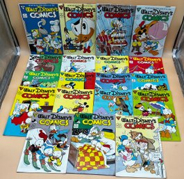 Large Lot Of Walt Disneys Comics