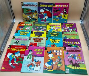 Large Lot Of Vintage Walt Disneys Donald Duck Comic Books