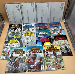 Lot Of Walt Disneys Uncle Scrooge Comic Books