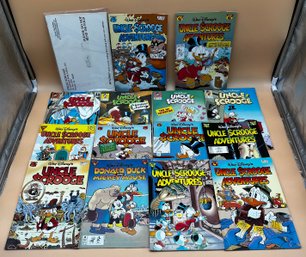 Lot Of Walt Disneys  Comic Books Mostly Scrooge