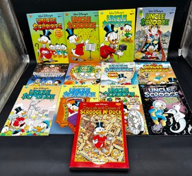 Lot Of Walt Disneys Uncle Scrooge Comic Books