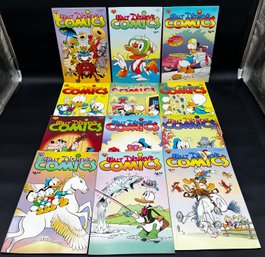 Lot Of Walts Disneys Comic Books