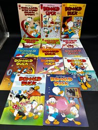 Lot Of Walt Disneys Donald Duck Comic Books