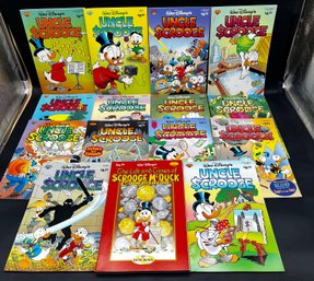 Lot Of Walt Disneys Uncle Scrooge Comic Books