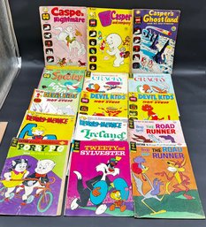 Lot Of Vintage Cartoon Character Comic Books