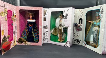 Lot Of 3 Great Eras Collection Barbies No 2