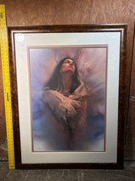 Signed And Autographed Lee Bogle 'Stirrings Of The Heart' Framed Print
