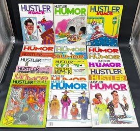 21 Vintage Issues Of Hustler Humor Adult Magazine