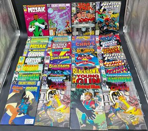 Large Lot Of DC Comic Books Including Green Lantern, Justice League, Star Trek, Animal Man