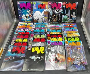 Large Lot Of Bone Comic Books By Jeff Smith