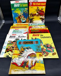 Lot Of Com C Books From Europe Translated To English Yakari, Asterix And Lucky Luke