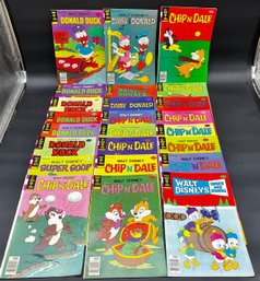 Lot Of Mostly Vintage Walt Disney Comic Books