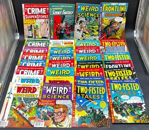 Lot Of Crime, Weird, Combat, Science & Fantasy Comics
