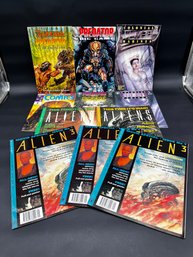 Lot Of Aliens And Predator Comic Books