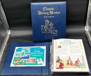 2 Postal Commemorative Society Classic Disney Movies Collector Panels Portfolios