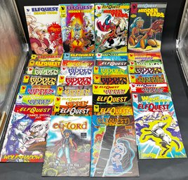 Lot Of Warp Comic Elfquest Comic Books Mostly Hidden Years