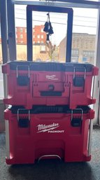 Milwaukee Pack Out Rolling Tool Box With 2 Levels Lot 1