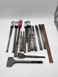 16 Hammer Drill Bits Or Chisels