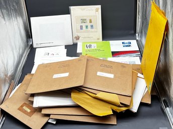 Lot Of First Day Issue Stamps In There Original Envelopes Late 70s Early 80s